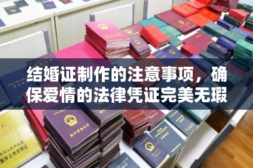 宁江结婚证制作的注意事项，确保爱情的法律凭证完美无瑕